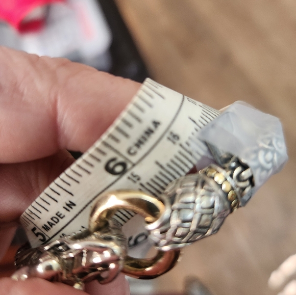 John Hardy 'Naga' 18K Gold Sterling Silver Dragon 7.5" Bracelet R $2200 - Picture 10 of 10